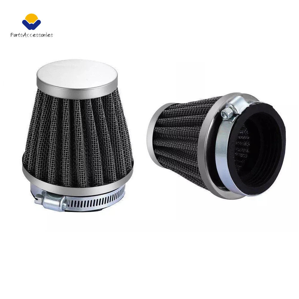 2X 54mm Air Filter Pod Cone for Honda Yamaha Suzuki (Universal)