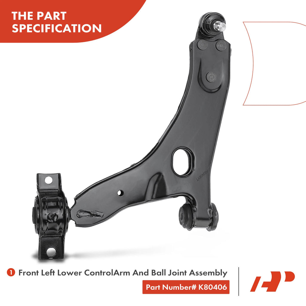 8X Front Control Arm Sway Bar Link Ball Joint for Ford Focus (2000-2004)