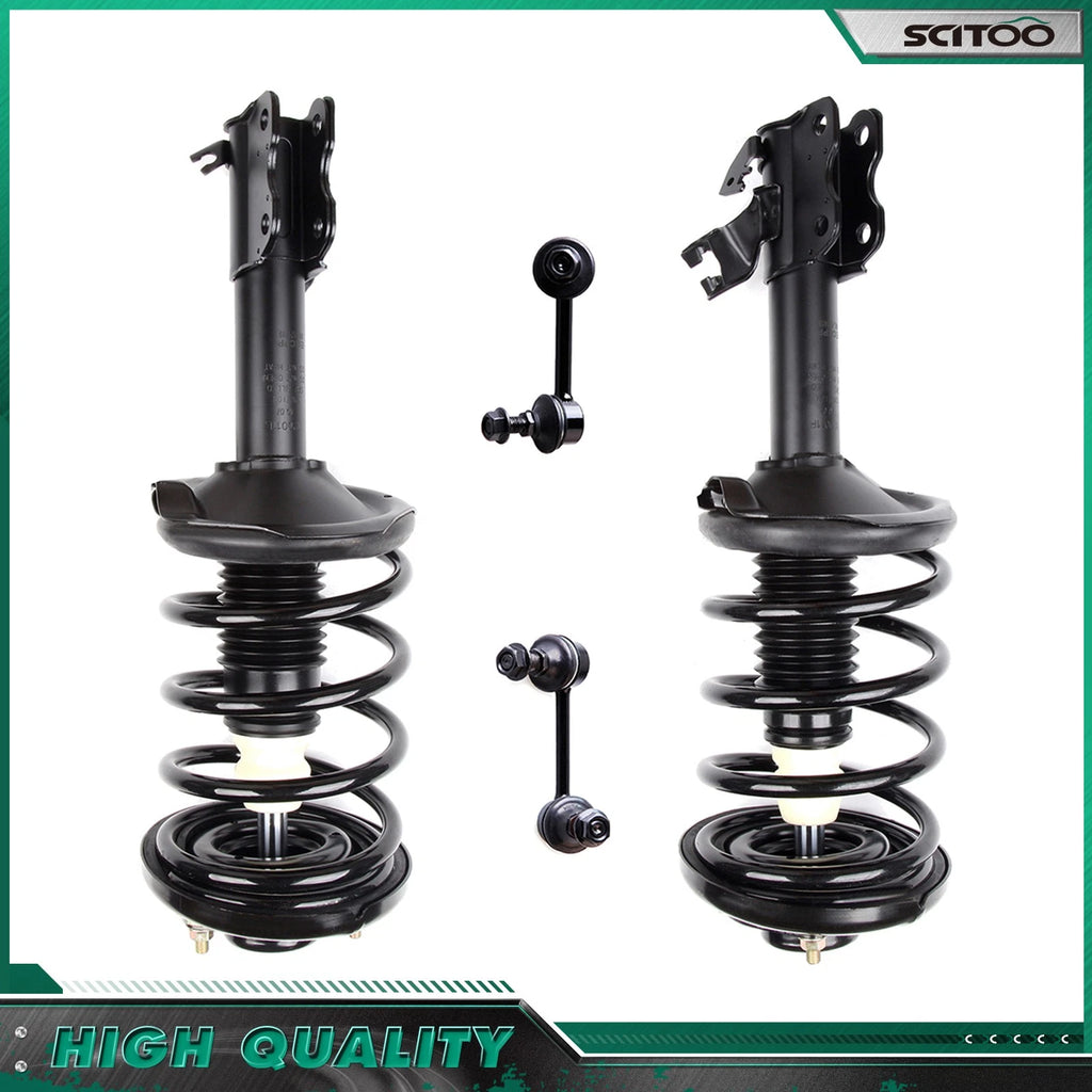 Front Strut w/Spring Sway Bar Links Kit for Nissan Maxima Infiniti I30 (2000–2001)
