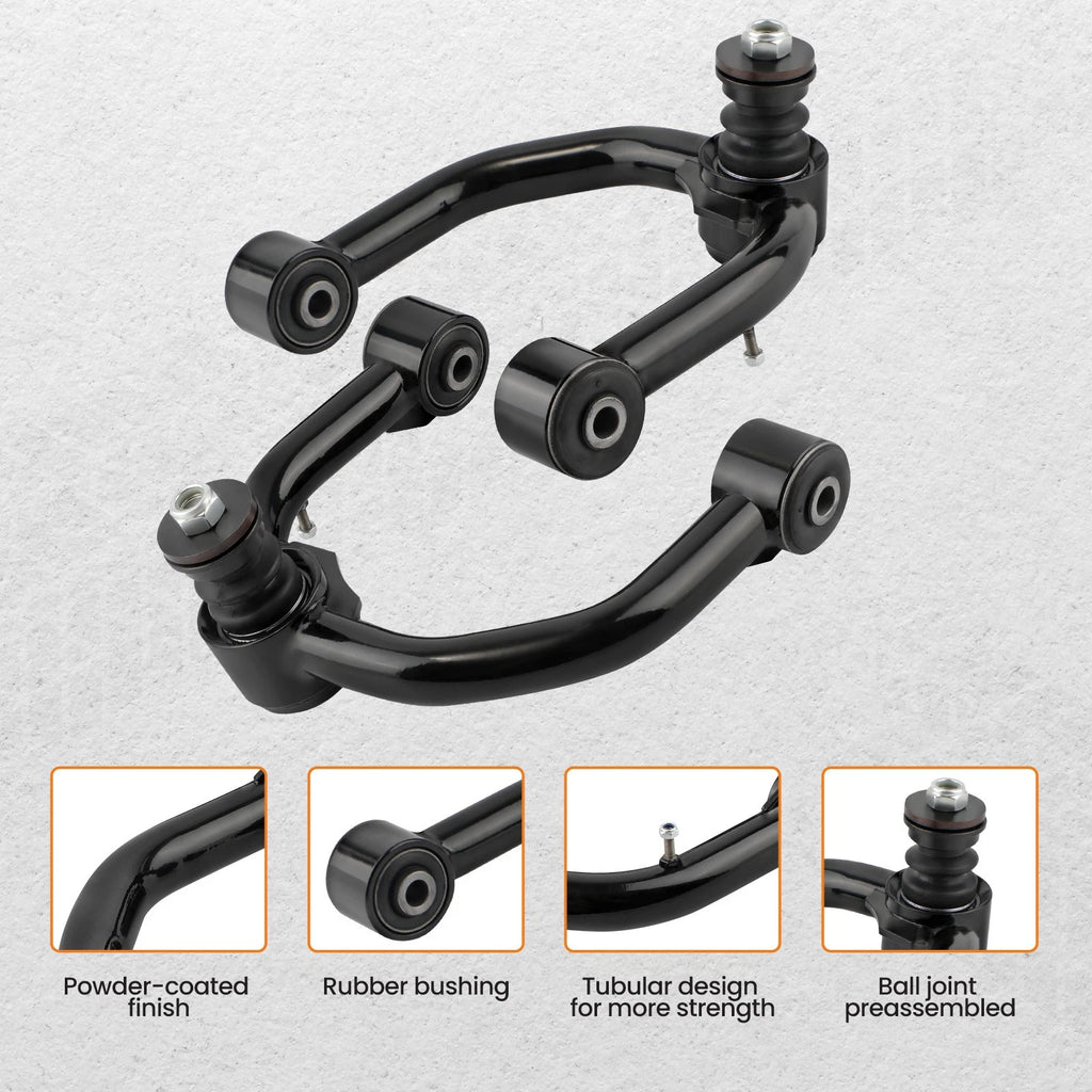 Front Upper Control Arms (2) for Toyota 4Runner Tacoma (1995–2004)