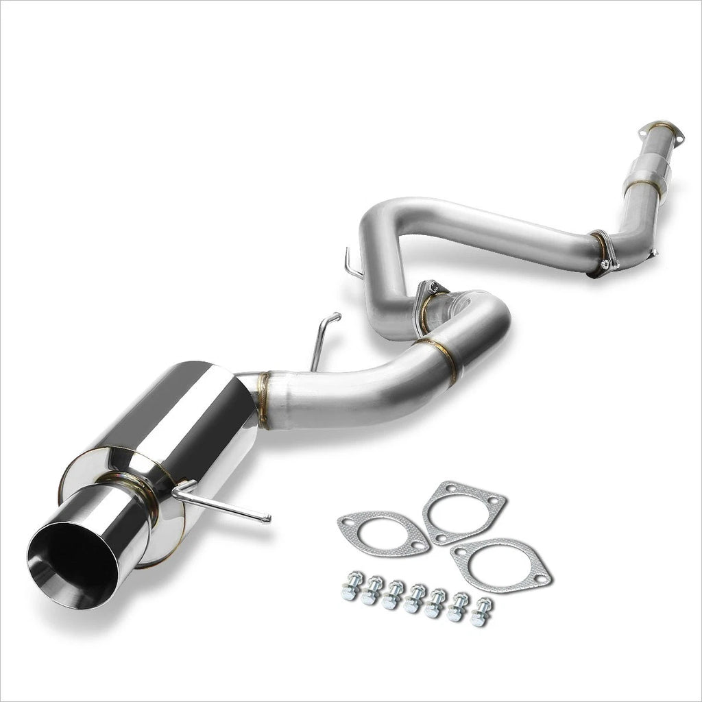 4" Rolled Tip Catback Exhaust Muffler for Mitsubishi Eclipse GT (2000–2005)