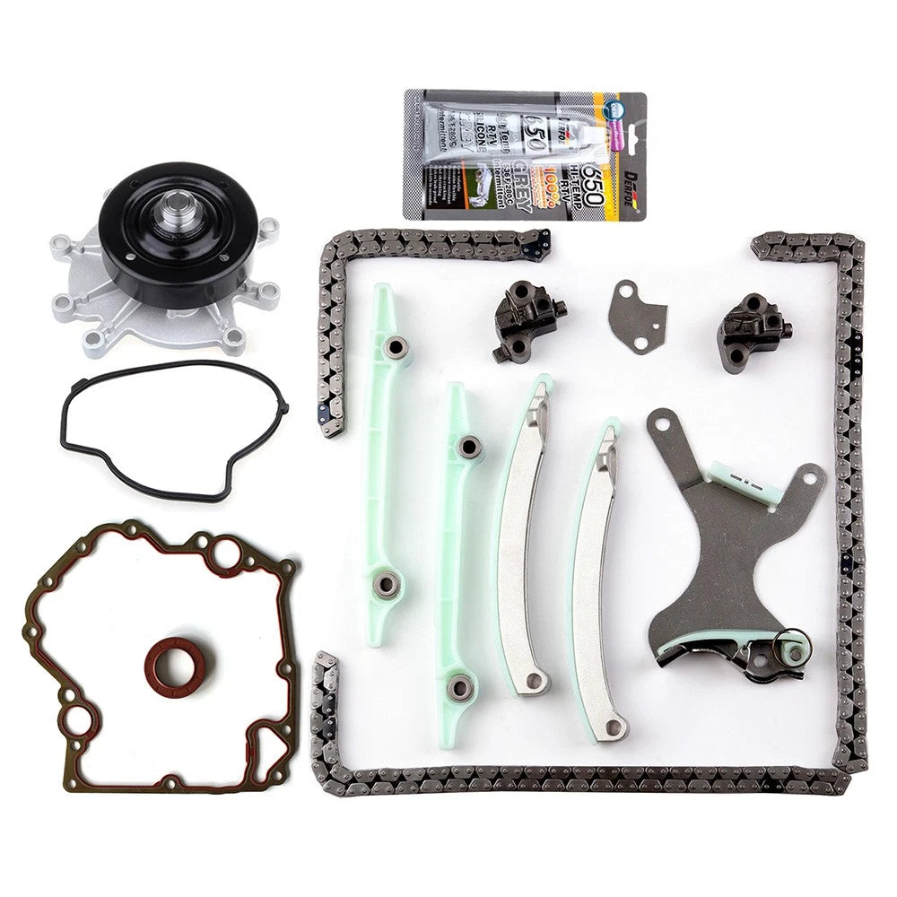 Timing Chain Cover Gasket Kit & Water Pump for Dodge Dakota Durango Jeep (1999–2008)