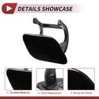 Front Right Washer Nozzle Cover Cap No. 51117210882 for BMW 740i (2011–2015) Black