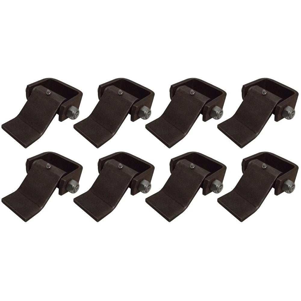 8 Greaseable Heavy Duty Door Hinges for Dump Truck Trailer