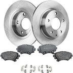 Brake Disc and Pad Kit for Mazda 3 (2014–2016) Rear