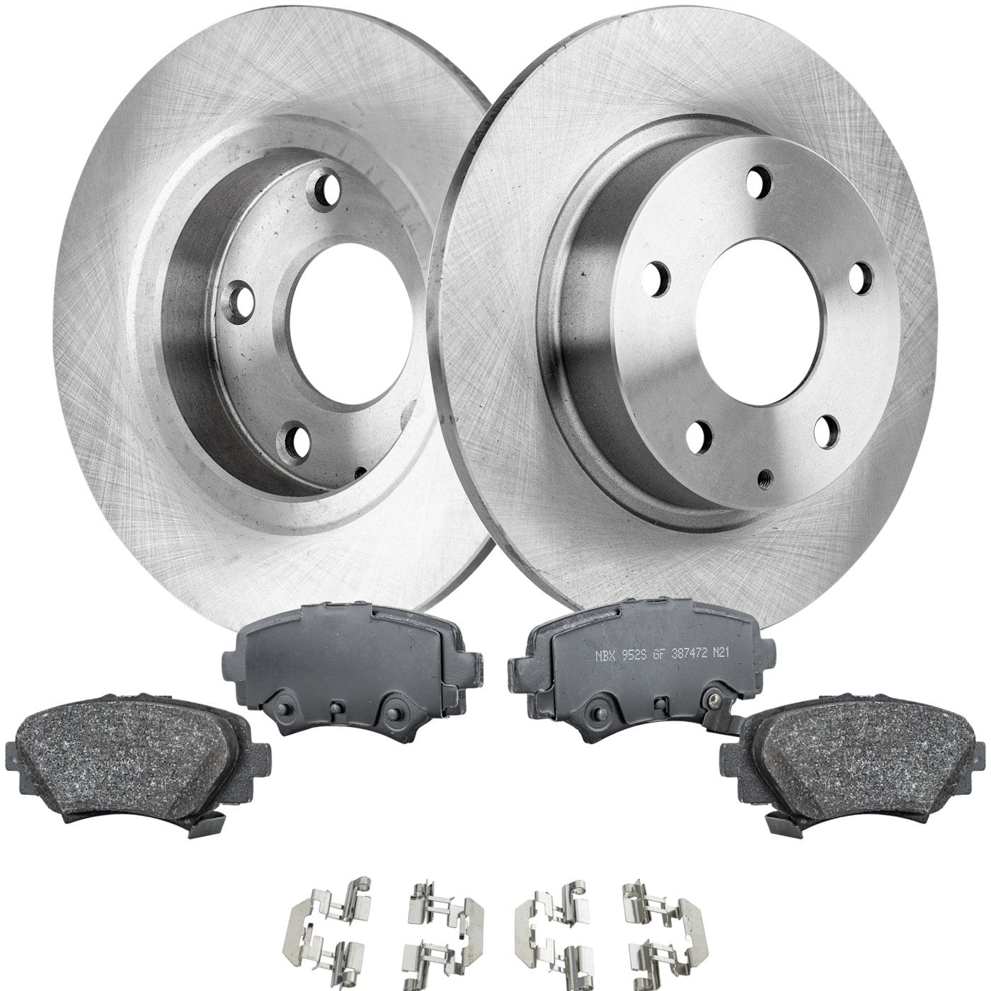 Brake Disc and Pad Kit for Mazda 3 (2014–2016) Rear