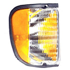 Replacement Amber/White Passenger Side Parking Marker Light Lens/Housing
