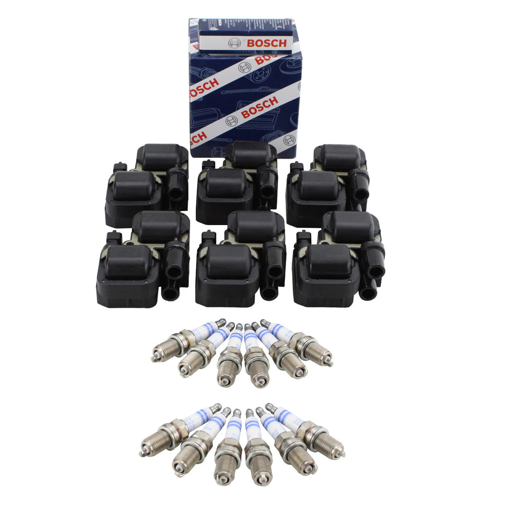 Set of 6 Ignition Coils & 12 Iridium Spark Plugs for V6 (2.6–3.7)
