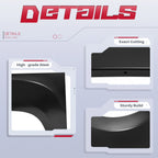 Set of 2 Wheel Arch Repair Panels for GMC Sierra 2007–2013