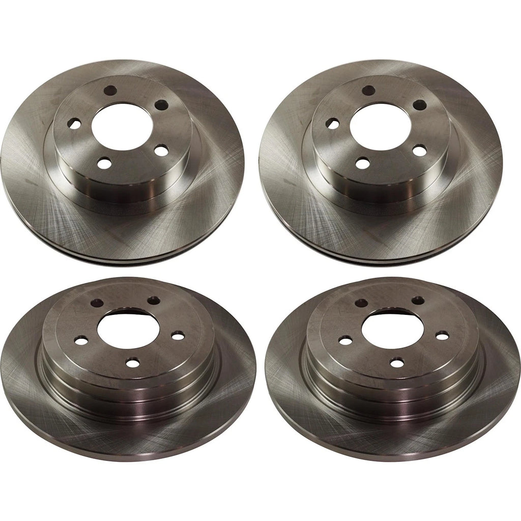 Front and Rear Disc Brake Rotors for Ford Explorer Sport Trac 4WD