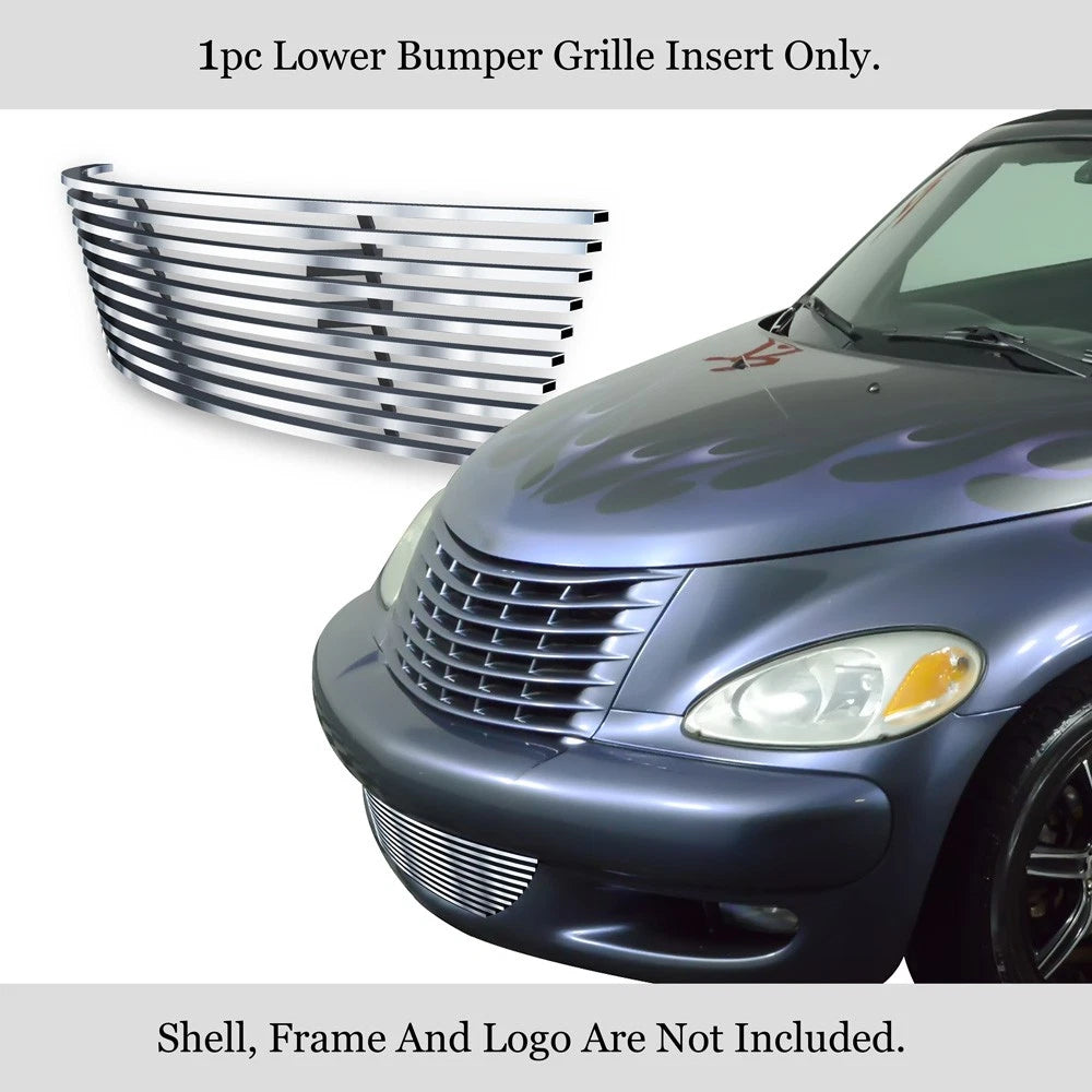 Silver Billet Grille Insert for Chrysler PT Cruiser (2000-2005)
