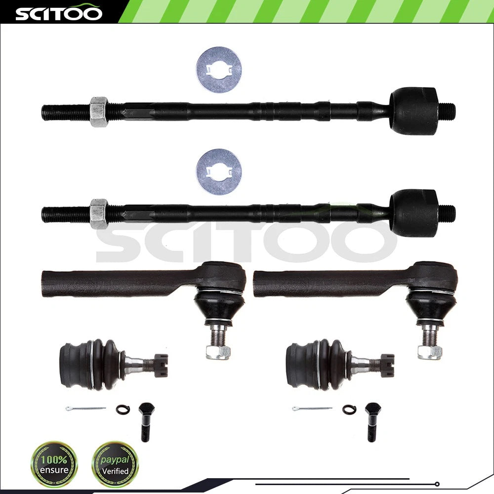 Front Lower Tie Rod End Ball Joint Suspension Kit for Subaru Impreza (2002–2003)