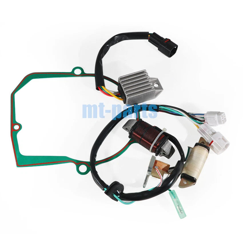 Stator Coil & Regulator + Gasket for Yamaha YFM80 Badger 80 (1997–2002) / Grizzly 80 (2005–2008)