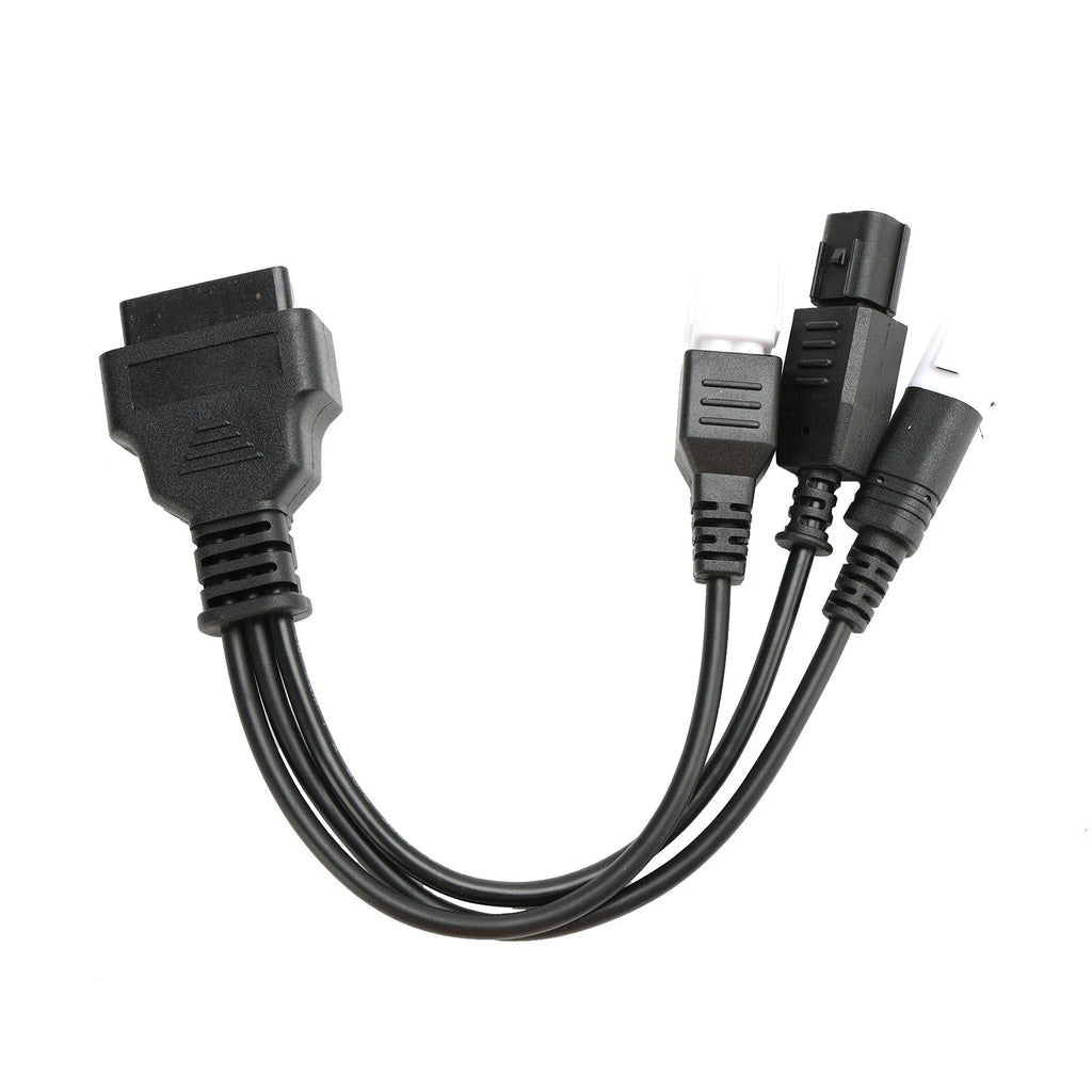 OBD2 Diagnostic Adapter Connector for Yamaha Motorcycle (3 Pin, 4 Pin)