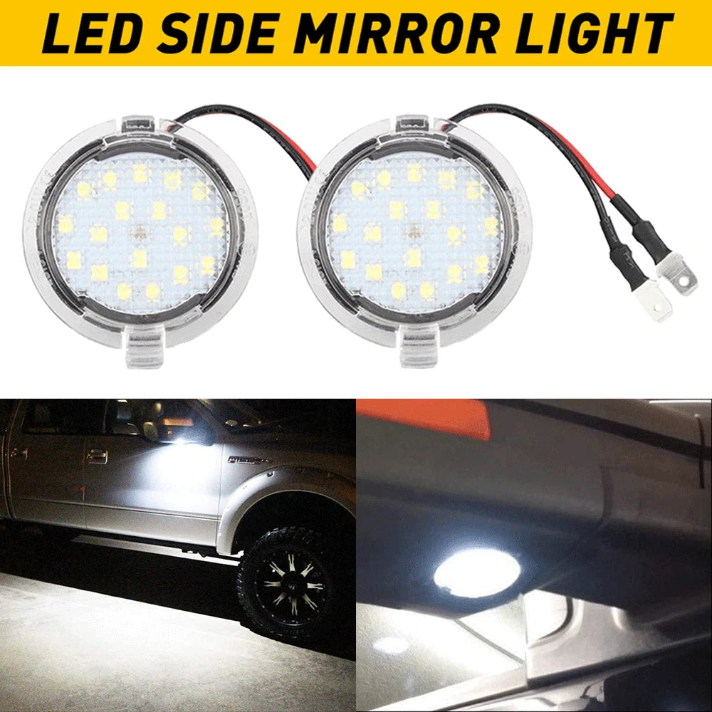 Clear LED Side Lights for Ford F150 (2003–2016)