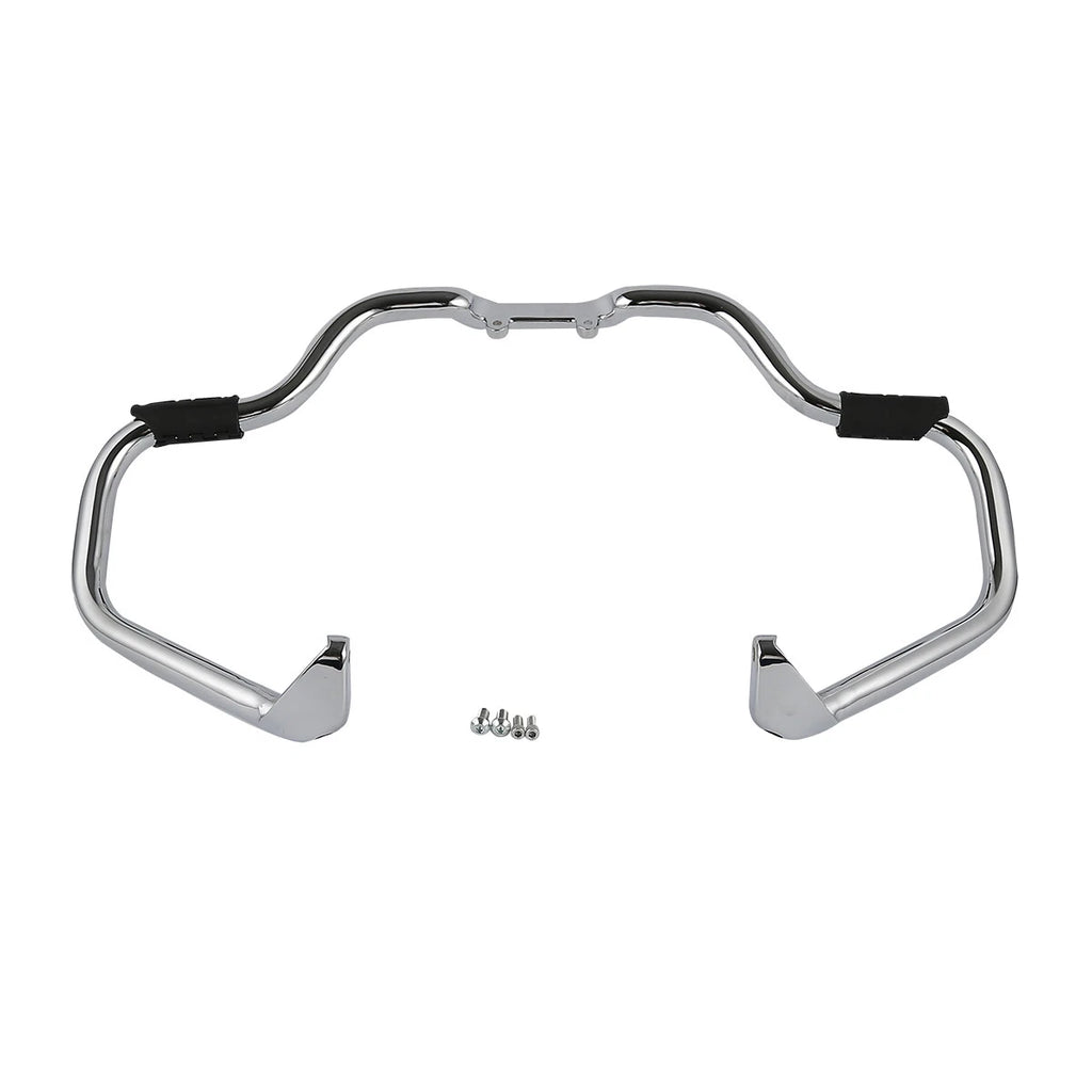 Chrome Mustache Engine Guard Bar for Indian Chieftain (2014–2018)