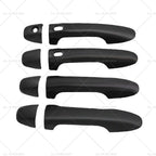Set of 4 Door Handle Covers for Toyota Hilux N80 (2015–2021) Matte Black