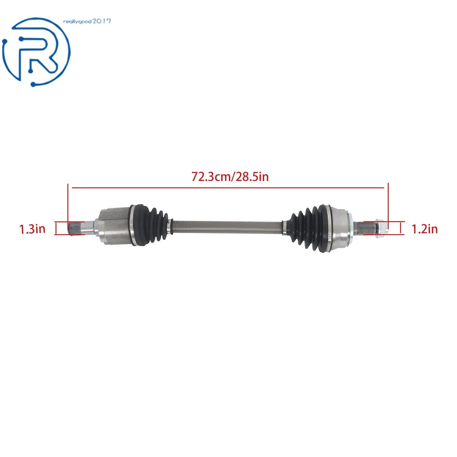 Front Left Driver CV Axle Assembly for Acura MDX, Honda Pilot (2014-2020)