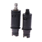Turbo Rotating Pressure Nozzle for Home (1/4in Quick Connect, Adjustable Angle)