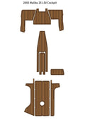 EVA Foam Faux Teak Deck Floor Mat for Malibu 25 LSV (2005)