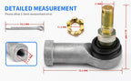 2 x Tie Rod End Kit Left/Right for Honda Rincon 650/680 TRX650/TRX680 (2003–2010)