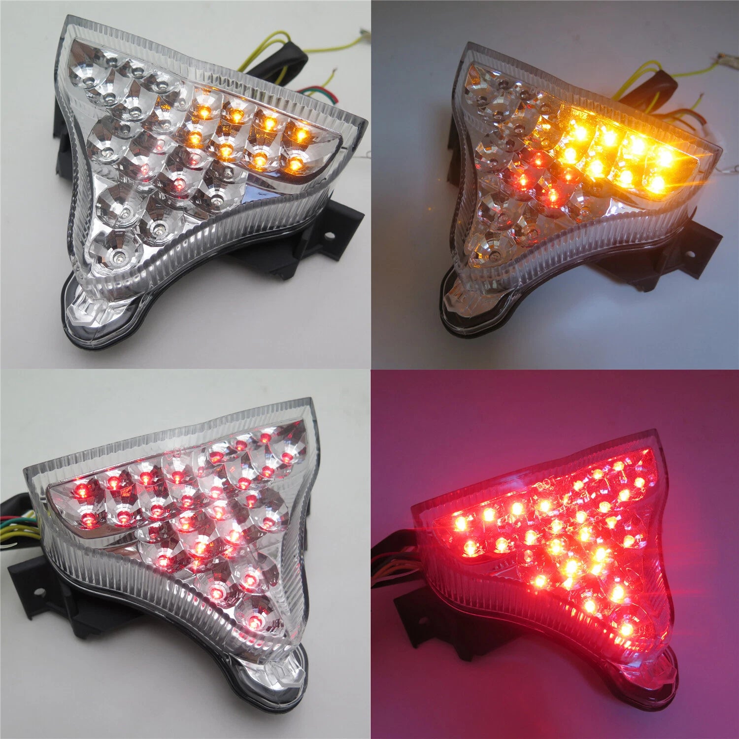 LED Rear Taillight Brake Turn Signal Light for Yamaha YZF R1 (2009–2010)