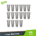 Set of 80 Plastic Landscape Anchoring Spikes for Garden Lawn 8"