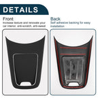 Center Console Panel Sticker for Mercedes-Benz E-Class (2024) Black Set