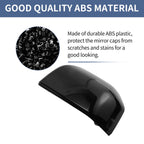 Pair of Mirror Cover Cap for Ford F-150 (2015–2020) FL3Z-17D743-BA Glossy Black
