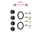 Quick Release Fasteners Kit for Bumper & Trunk Hatch (Fits Various Models)
