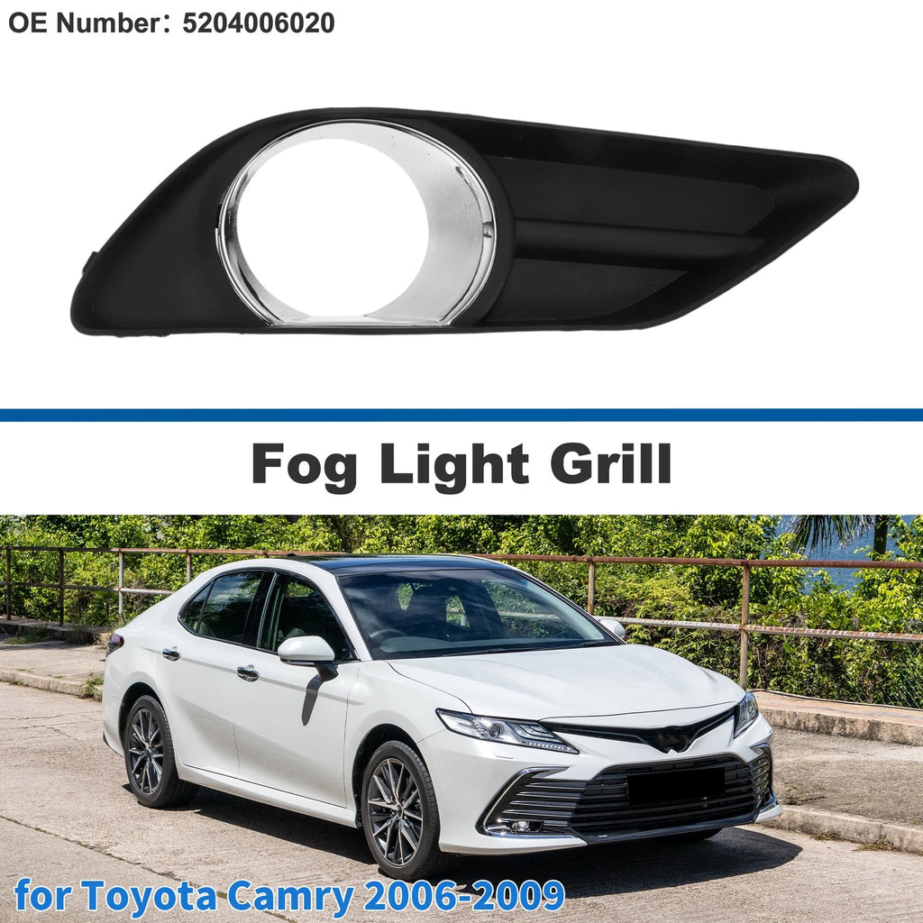Front Left Fog Light Grill No. 5204006020 for Toyota Camry (2006–2009)
