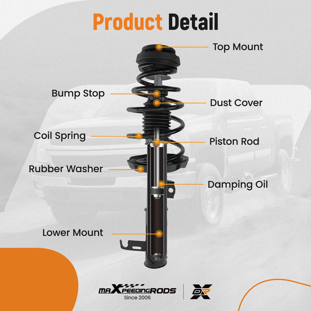 Front Complete Strut Rear Shocks Assembly for Buick LaCrosse (2011-2016)