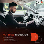 Rear HVAC Blower Motor Resistor for BMW X5 X6 (2007–2019)