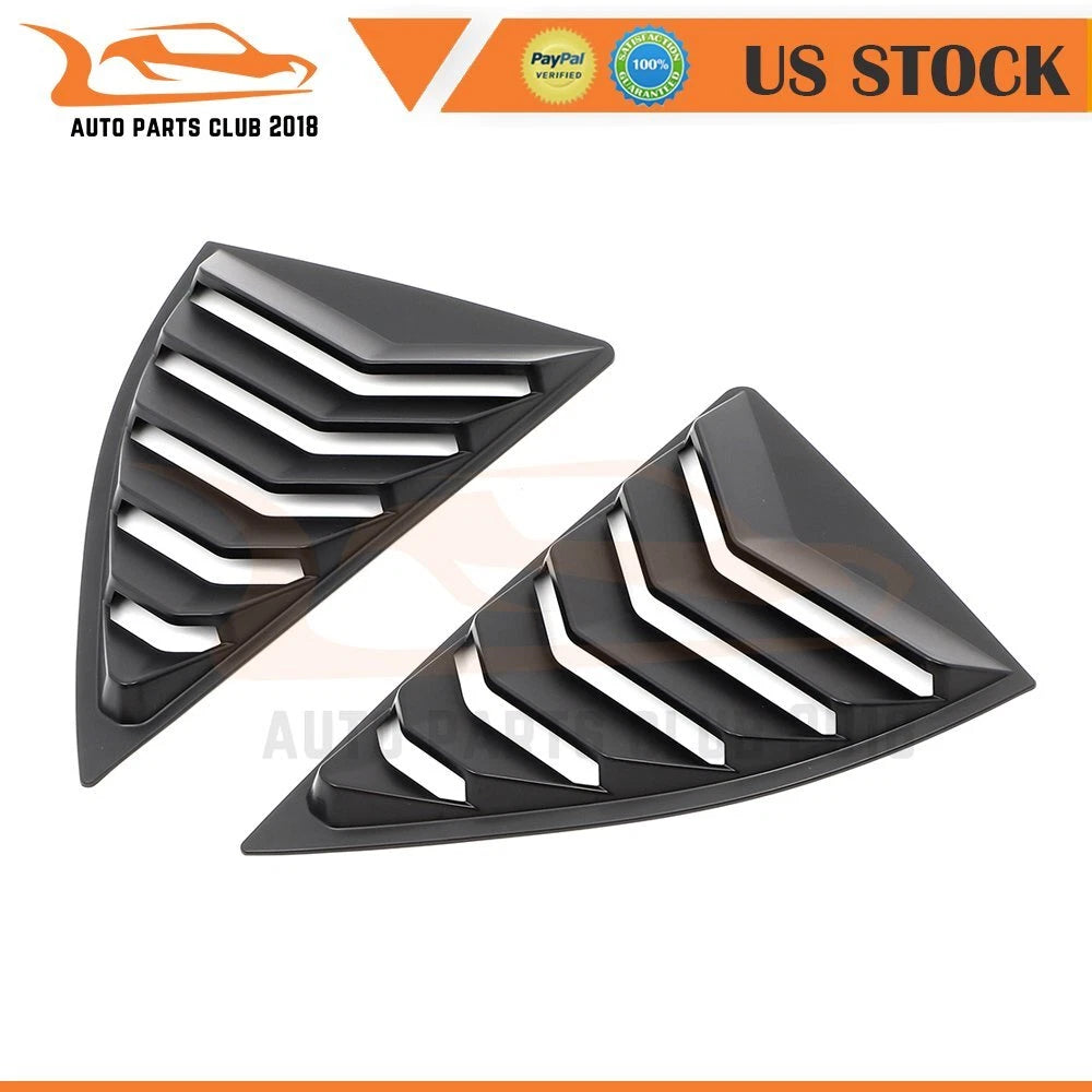 Side Window Louvers Sun Shade Cover for Chevy Camaro (2010–2015)