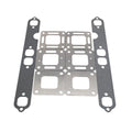 Exhaust Manifold Kit with Bellow Gasket for Mercruiser 3" V8