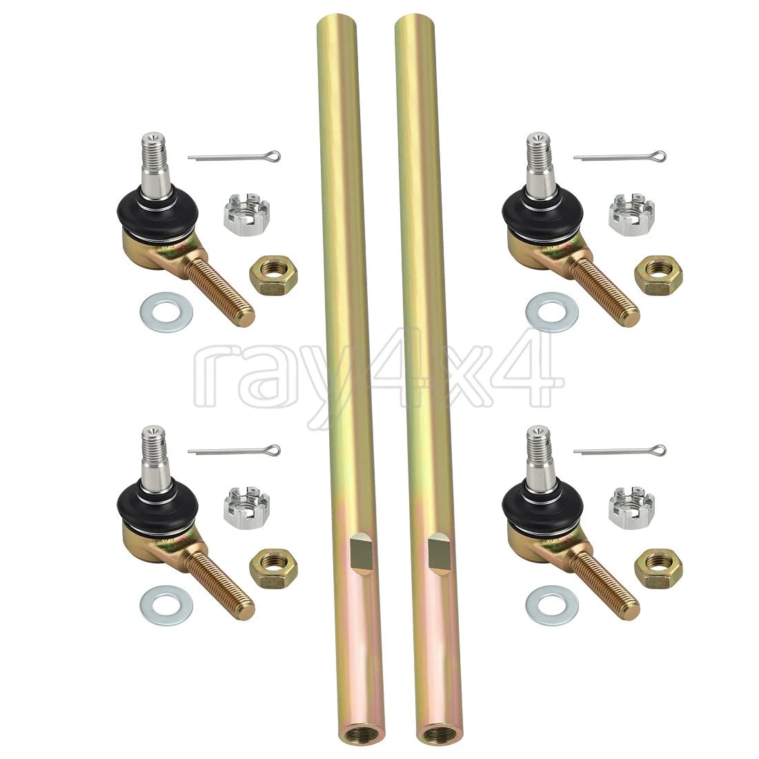 2X Tie Rod Ends Kit for Yamaha Wolverine 350, Big Bear 350 YFM350 (1995–2005)