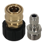 3/8" QC to M22 14mm Pressure Washer Adapter (5000 PSI)