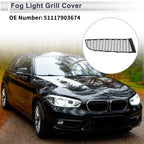 1pc Fog Light Grill for BMW 740i (2011–2015) No. 51117903674 Black