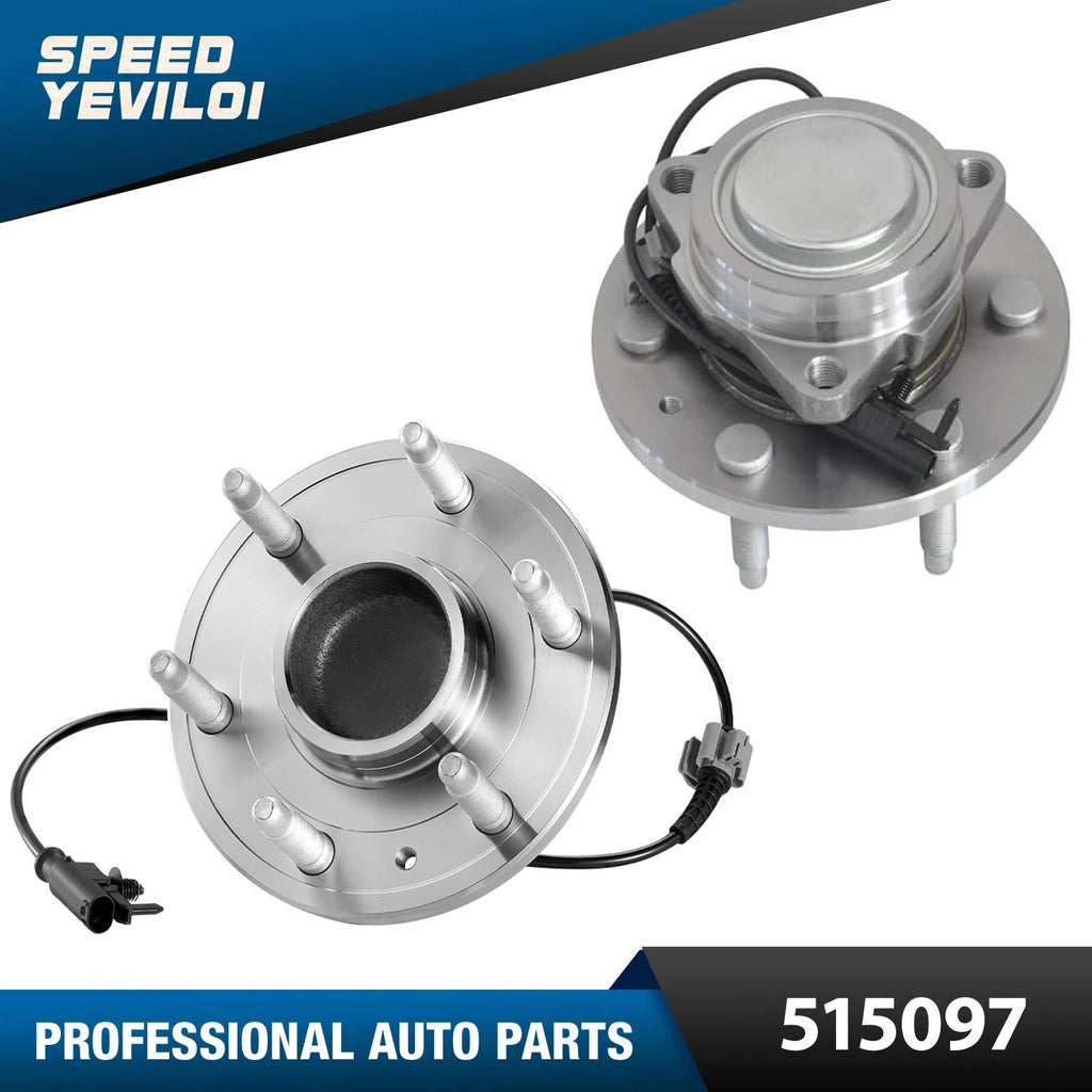 Front Wheel Bearing Hub for Chevrolet Silverado 1500 2007–2013 (2WD)