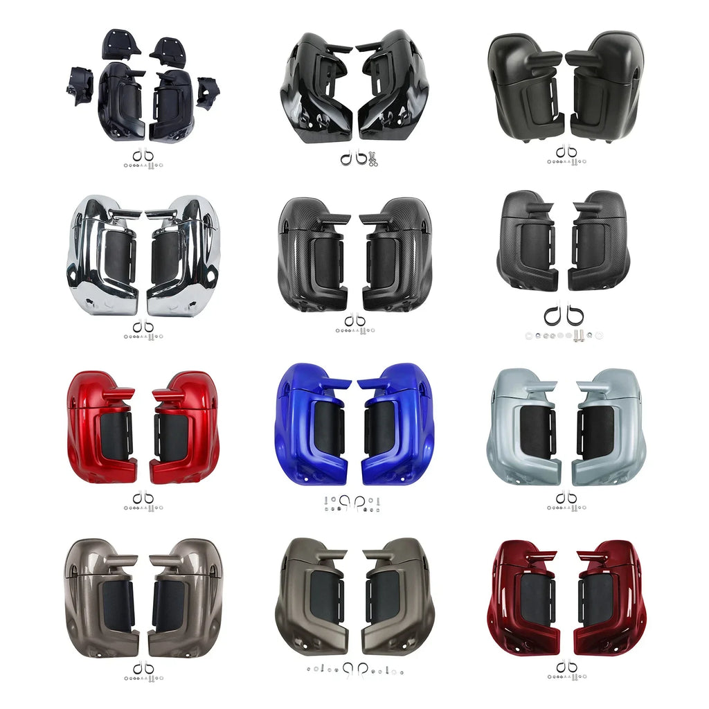 Vented Leg Fairings for Harley Touring Street Road Glide 1983-2013