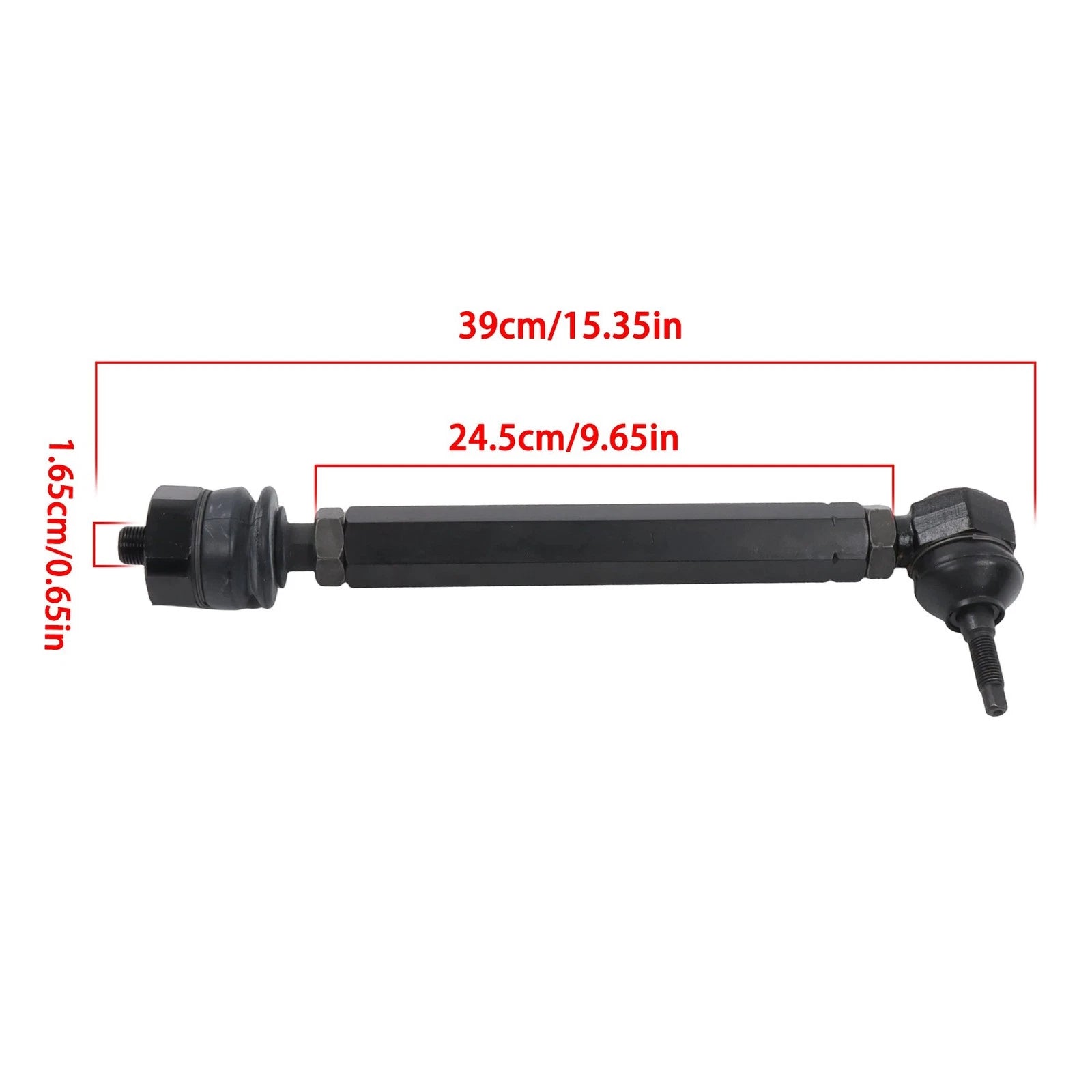 Set of 2 Tie Rods for Chevrolet Silverado 2500HD 3500HD (2001–2010) LB7 LLY LBZ LMM