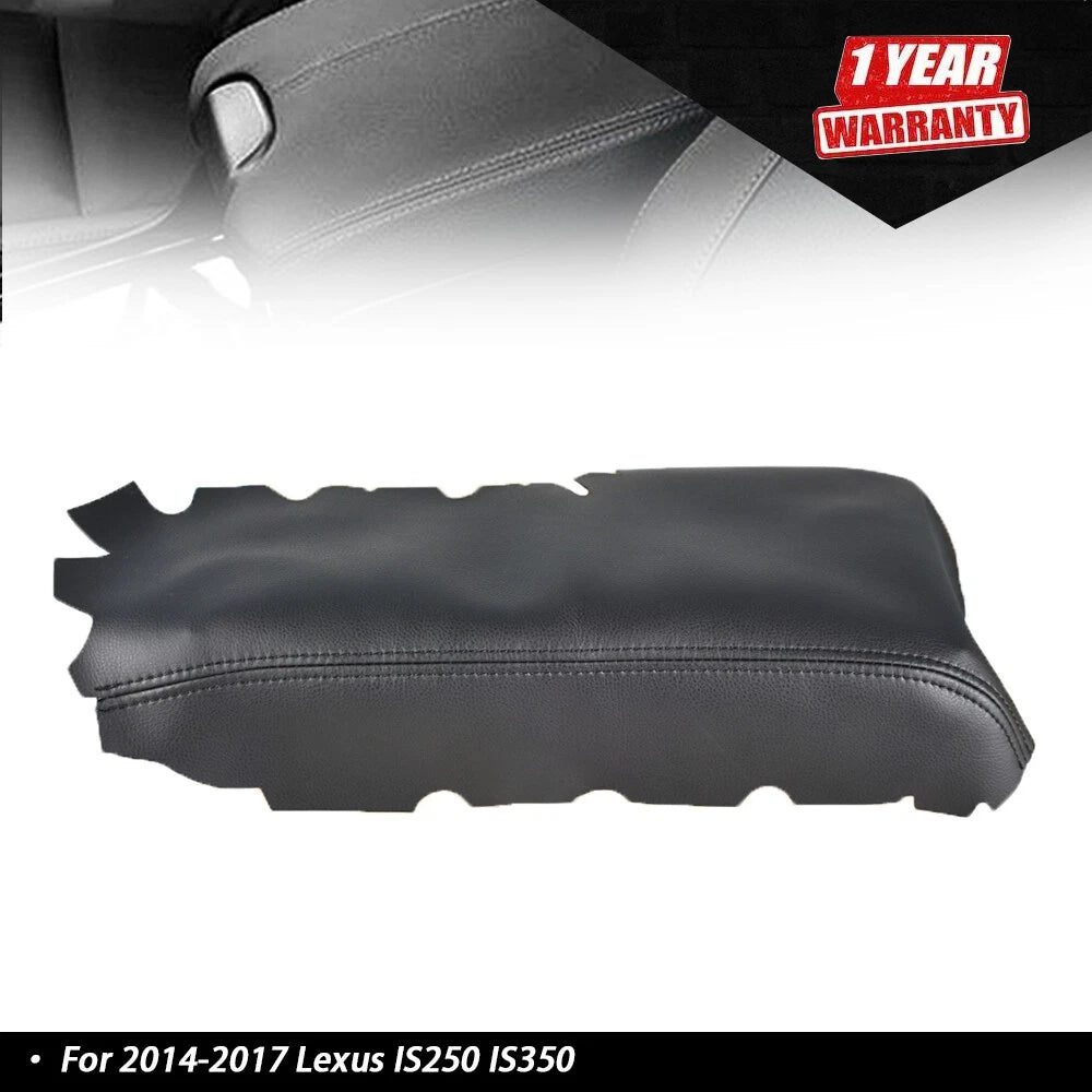 Leather Console Lid Armrest Cover for Lexus IS250 IS350 (2014–2017)