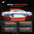 Rear Right Exterior Door Handle for Chevy Colorado GMC Canyon (2004–2012)
