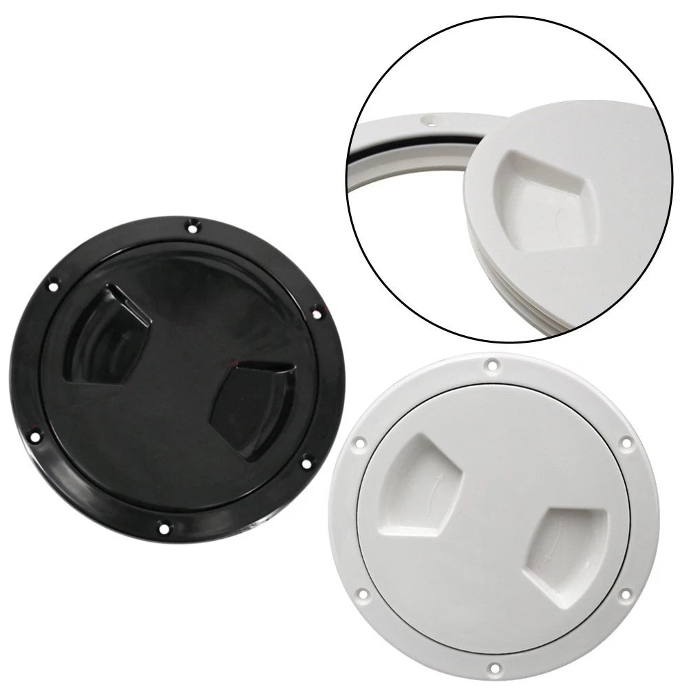Antislip 5 Inch Deck Cover for Marine Inspection Hatch (Yachts, Motorhomes)