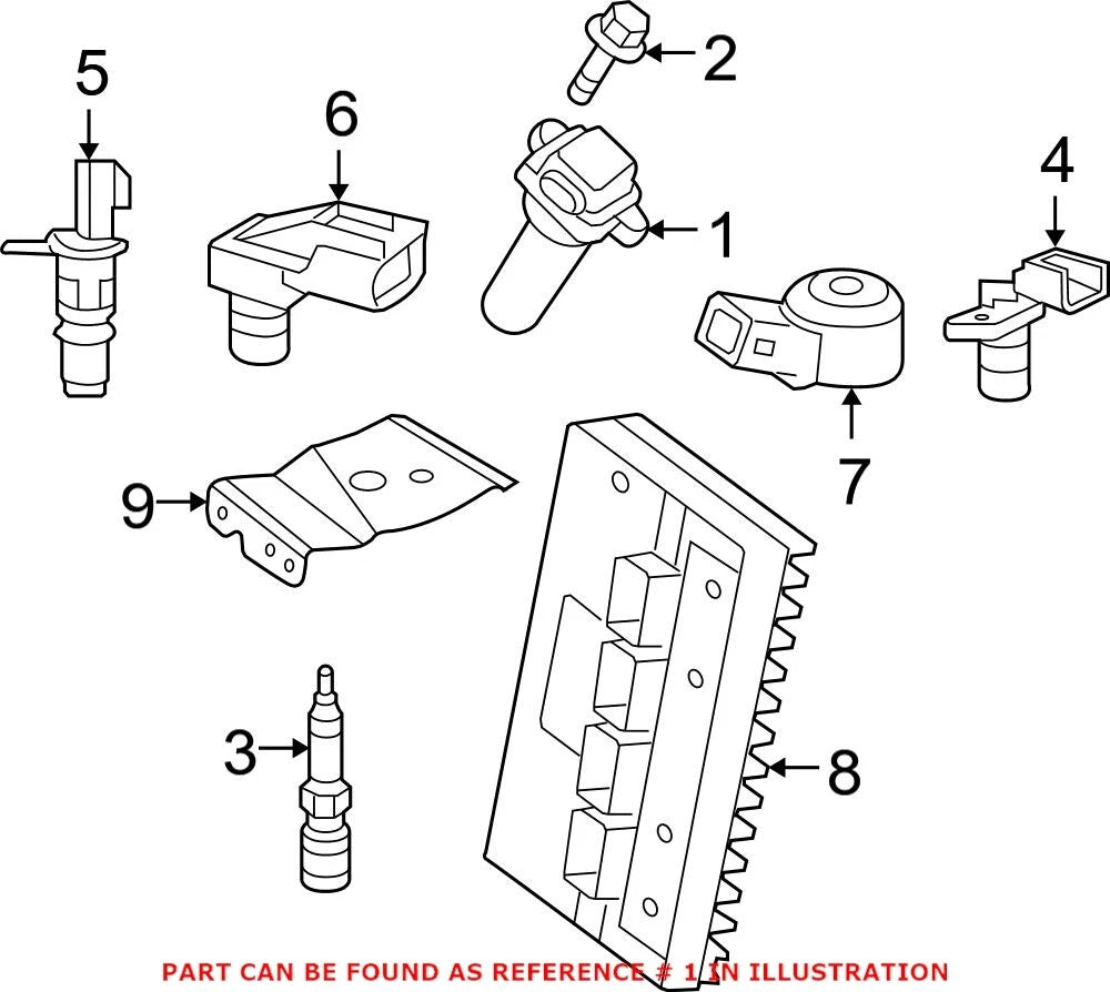 Genuine OEM Ignition Coil for Chrysler 300 Dodge Durango Jeep 5.7 V8 (2005–2010)