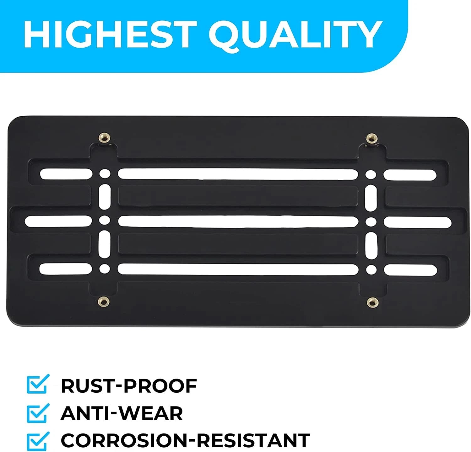 License Plate Frame Mounting Relocator Adapter for Honda CR-V