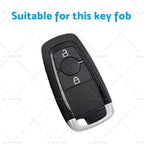 Leather Key Case Cover for Ford Next Gen Ranger (2022–2023)