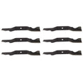 Set of 6 Heavy Duty Mower Blades for Cub Cadet (Fits 742-04068, 759-04047, 759-4047, 942-04068)