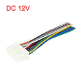 14 Pin Auto Female DVD Radio Wire Harness Adapter Connector for Subaru (DC 12V)