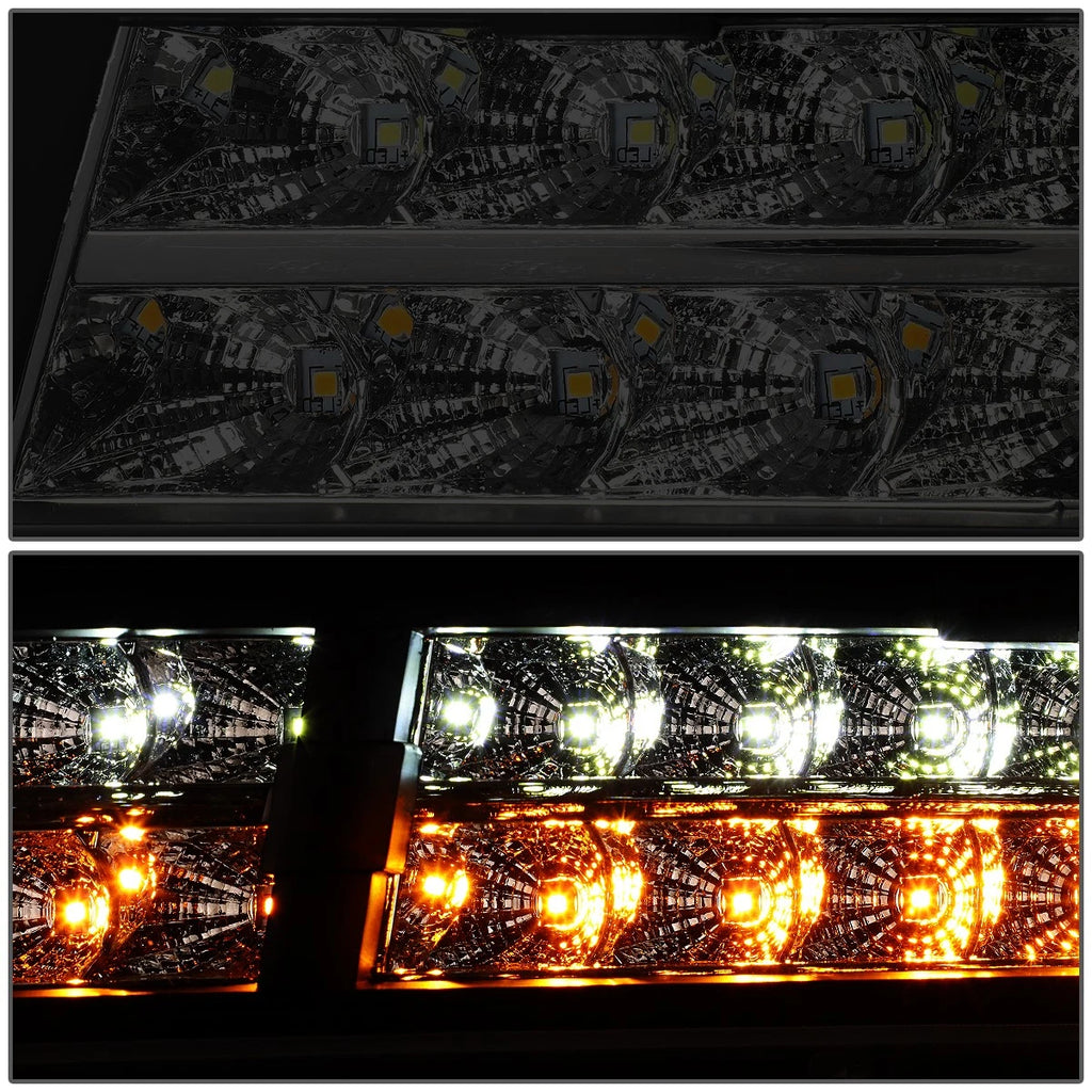 LED DRL Tube Side Headlights for Tahoe Suburban (2007–2014)